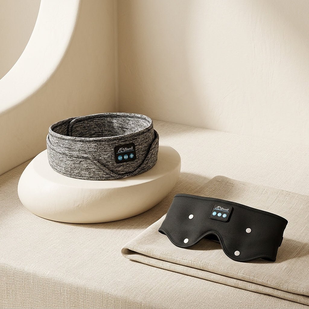 Bluetooth Sleep Headband with Eye Mask