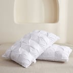 Tufted Goose Down Bedding Pillow