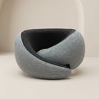U-Shaped Neck Pillow with Wrap Closure