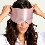 Satin Sleep Mask with Adjustable Strap