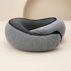 U-Shaped Neck Pillow with Wrap Closure