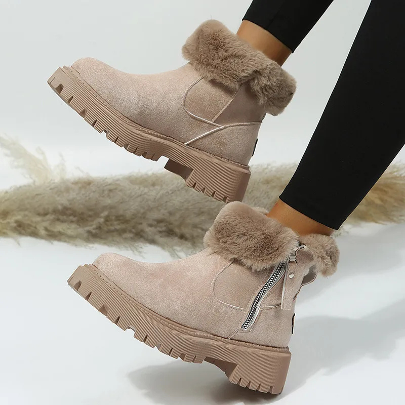 Evie | Women's Lug-Sole Winter Ankle Boots