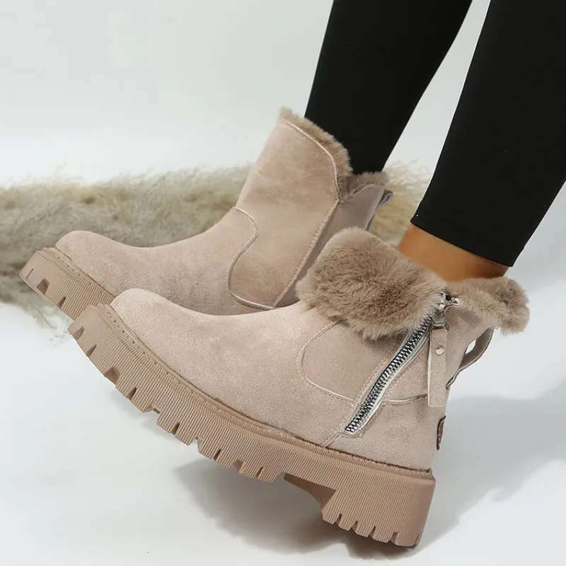 Evie | Women's Lug-Sole Winter Ankle Boots