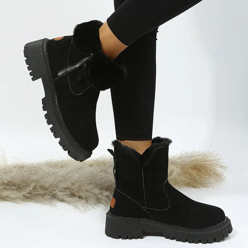 Evie | Women's Lug-Sole Winter Ankle Boots