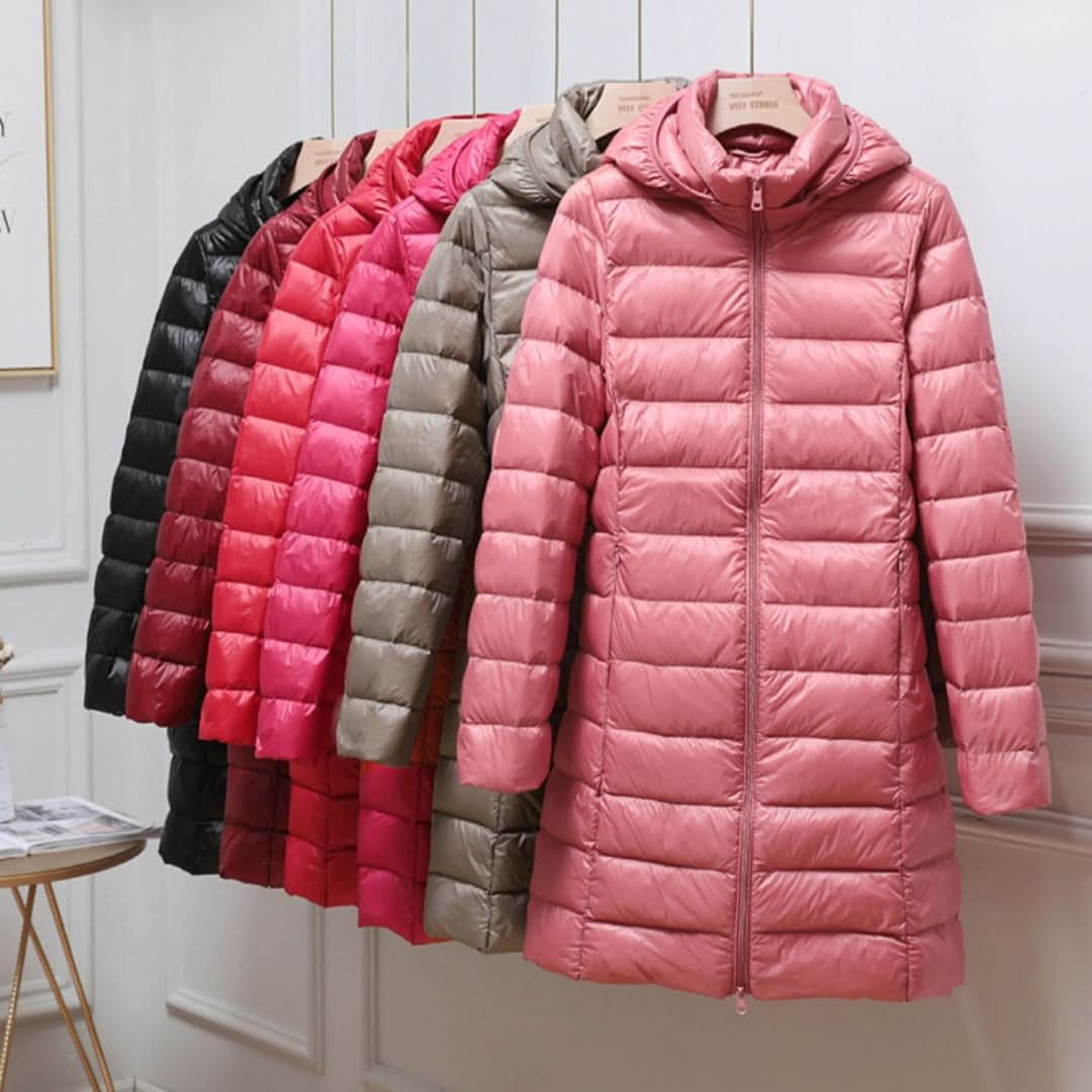 Lisa | Women's Hooded Long Puffer Coat