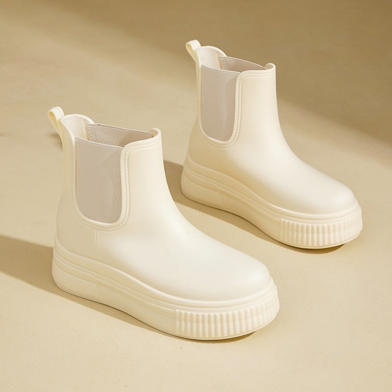 Molly | Women's Platform Chelsea Rain Boots