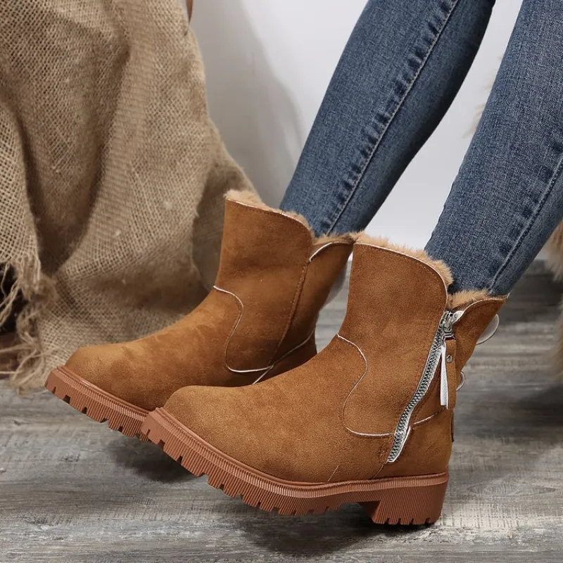 Evie | Women's Lug-Sole Winter Ankle Boots