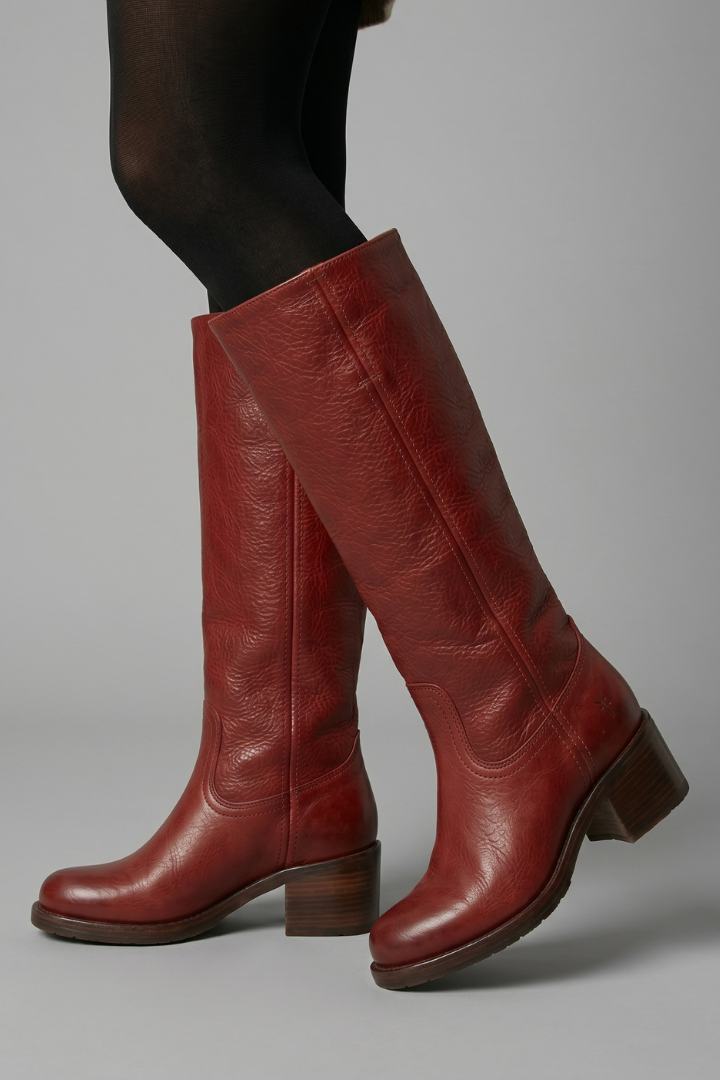 Lesley | Women's Chunky Mid Calf Boots