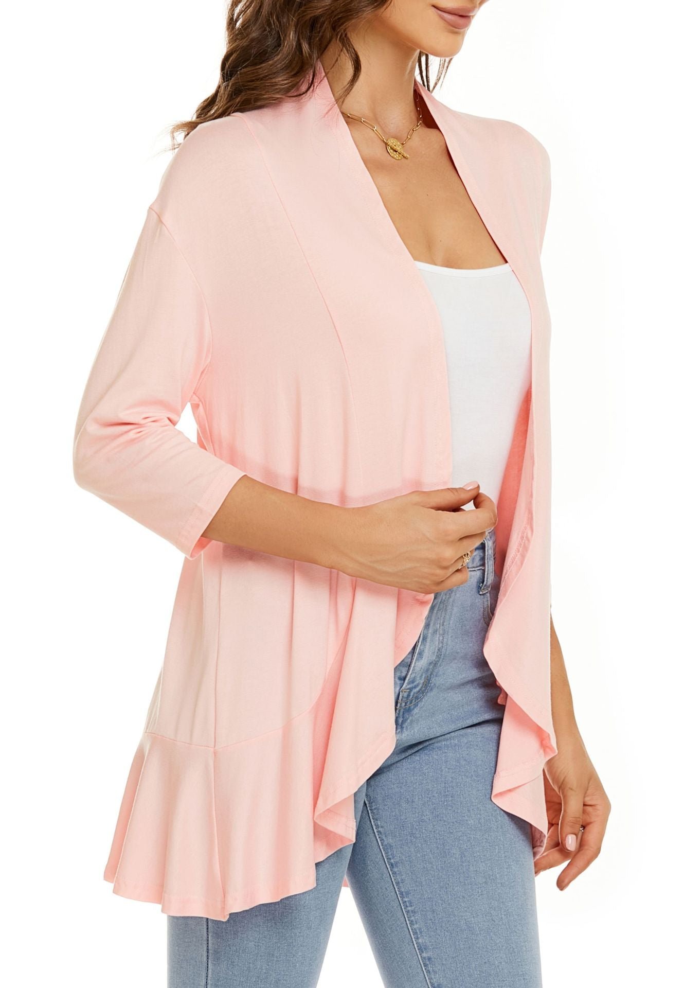 Sharon | Women's Lightweight Draped Cardigan