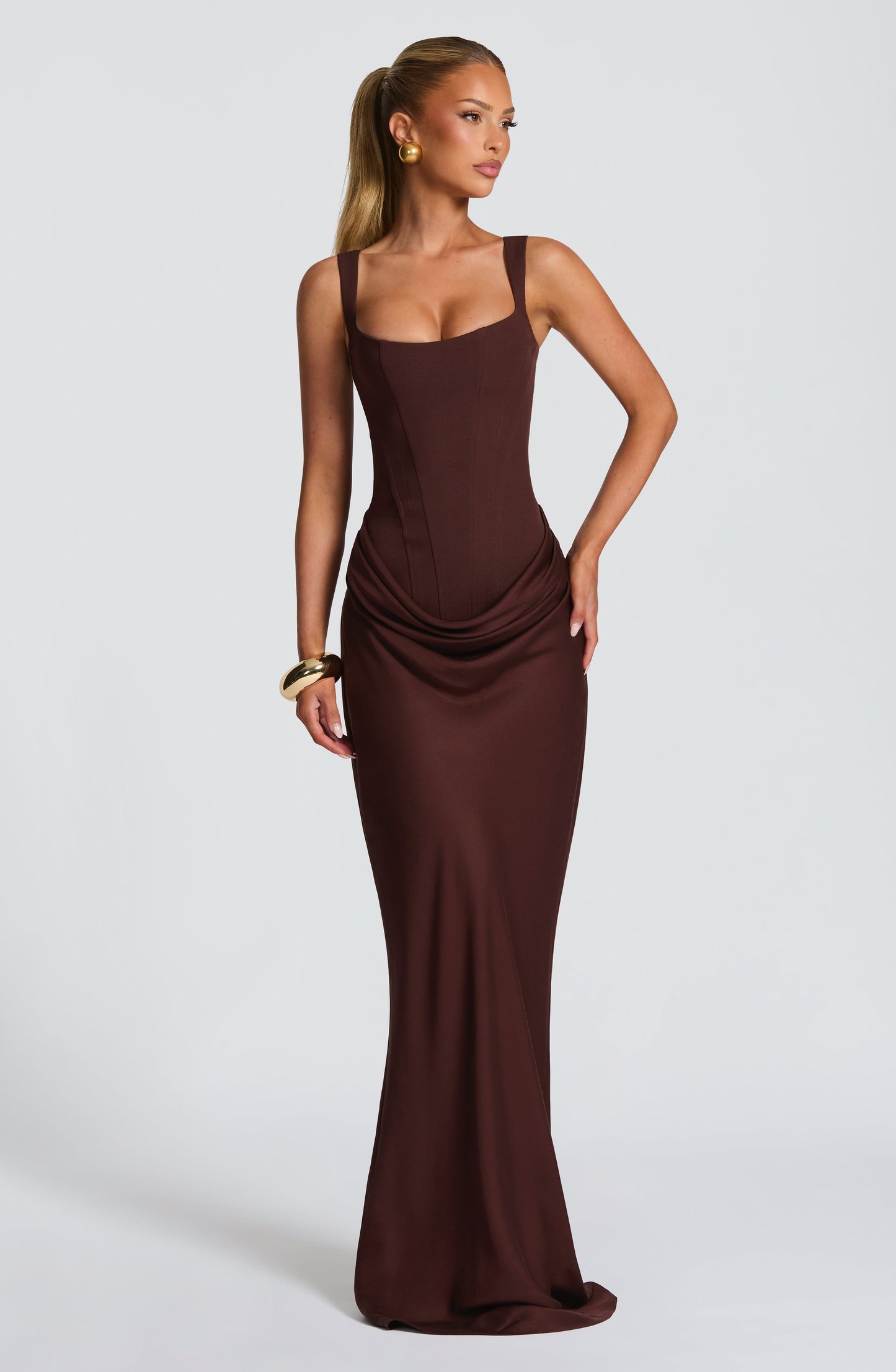 Amber | Women's Sleek Bodycon Maxi Dress