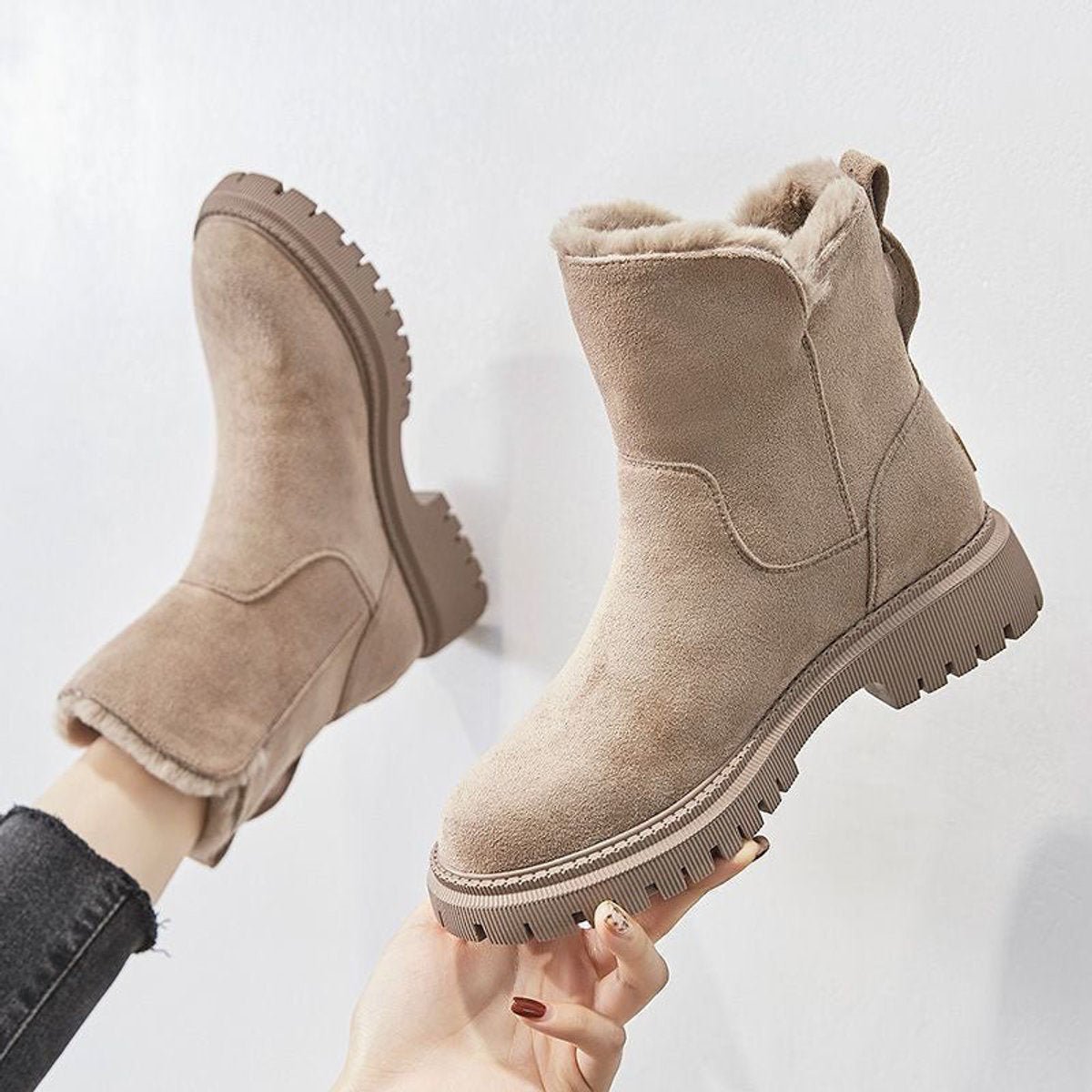 Piper | Women's Cozy Suede Winter Boots