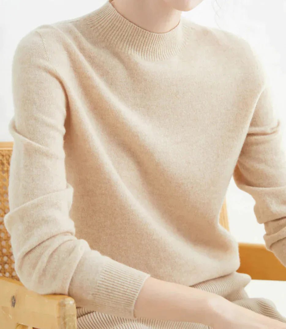 Sophia | Women's Soft Crew Cashmere Sweater