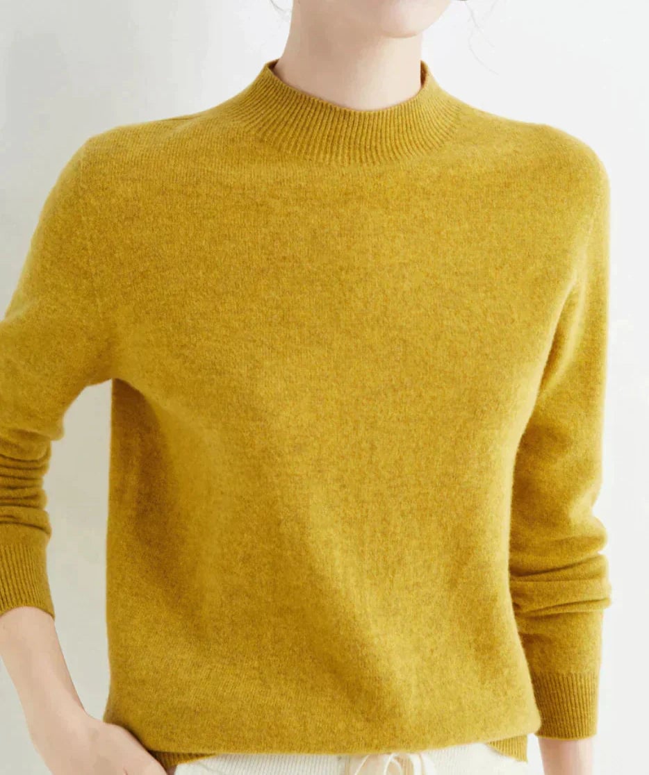 Sophia | Women's Soft Crew Cashmere Sweater