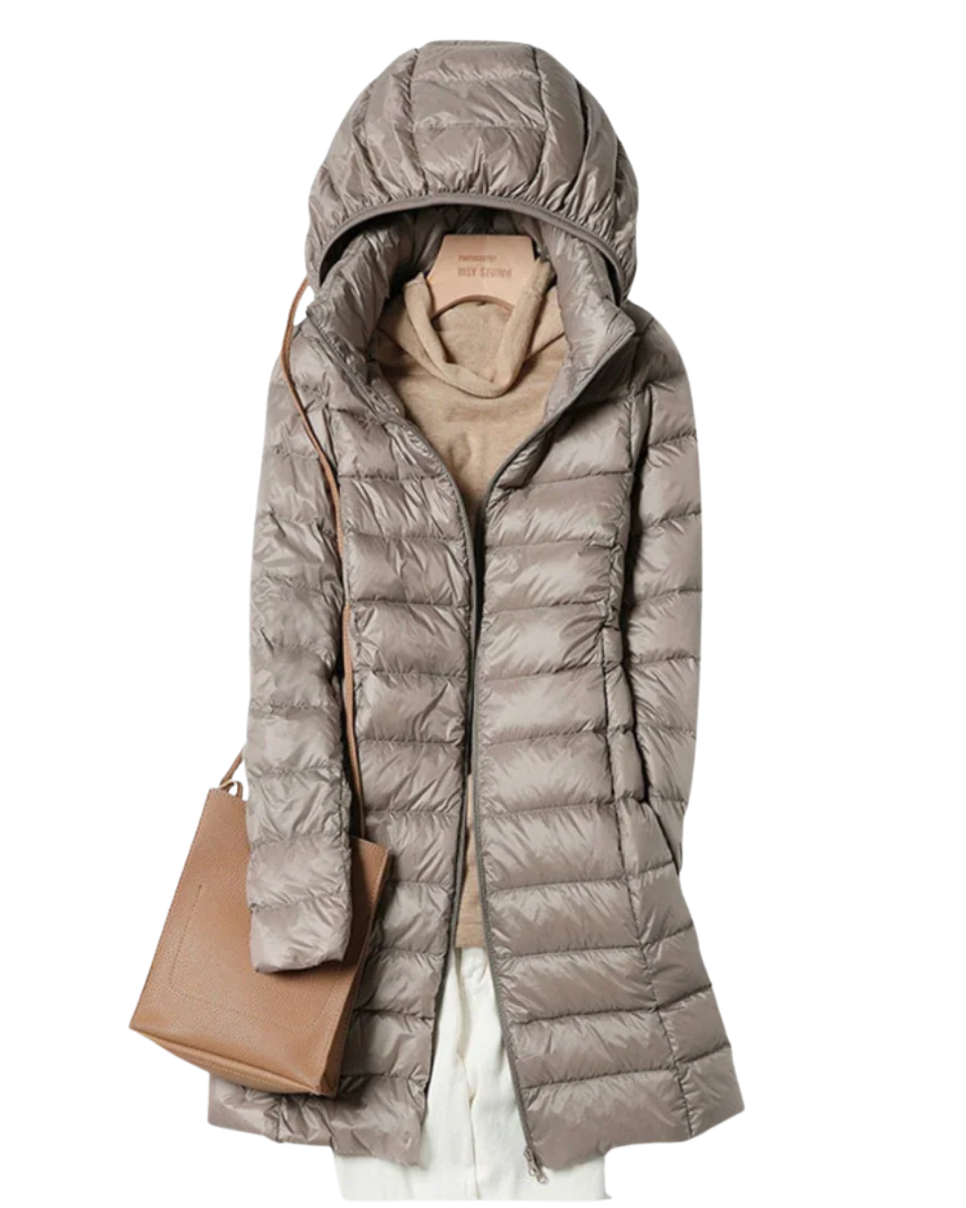 Samantha | Women's Hooded Long Puffer Jacket