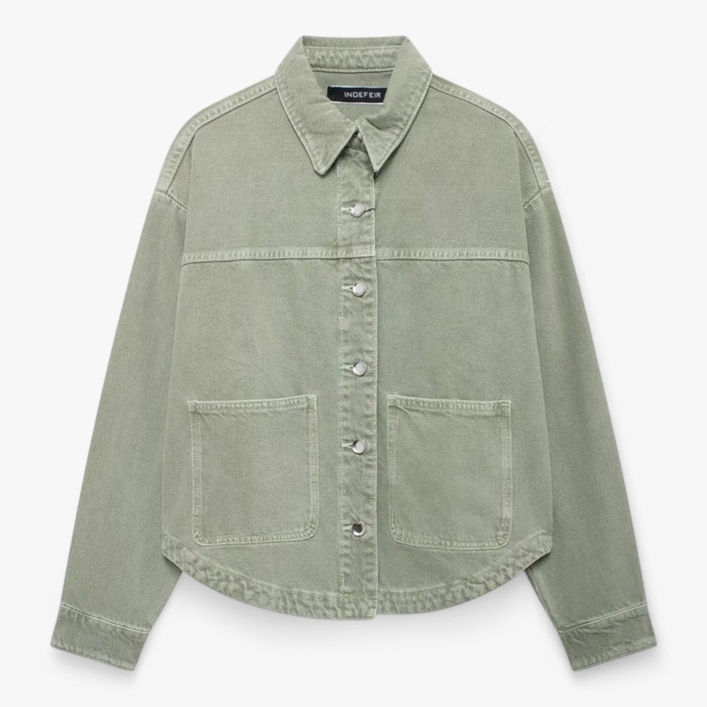 Sarah | Women's Classic Button-Front Denim Jacket