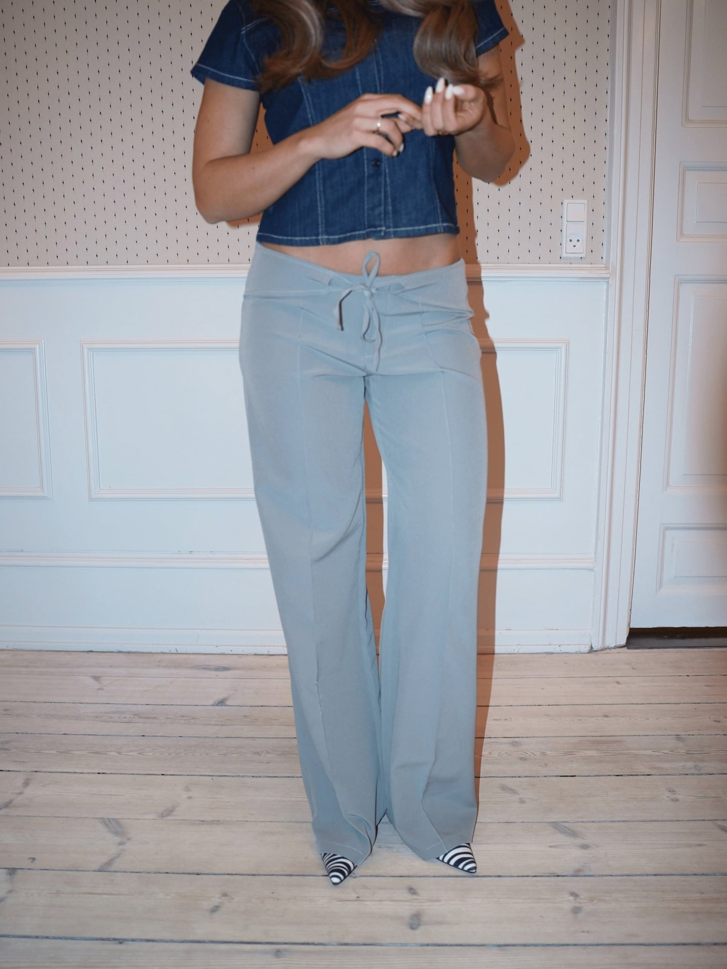 Portia | Women's Low Rise Flare Pants