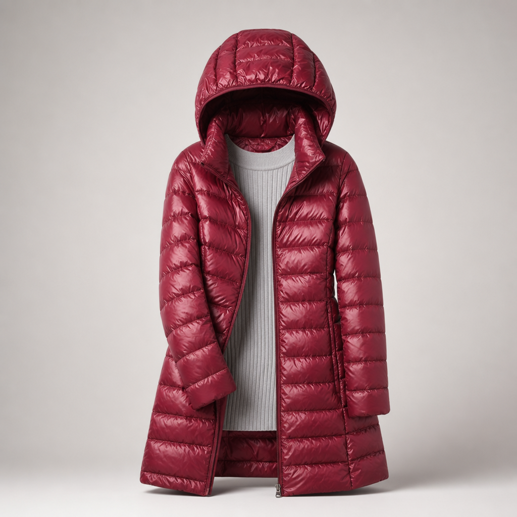 Lisa | Women's Hooded Long Puffer Coat