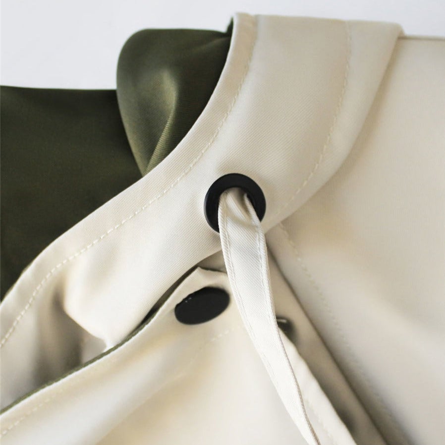 Christine | Women's Oversized Short Trench Coat with Hood