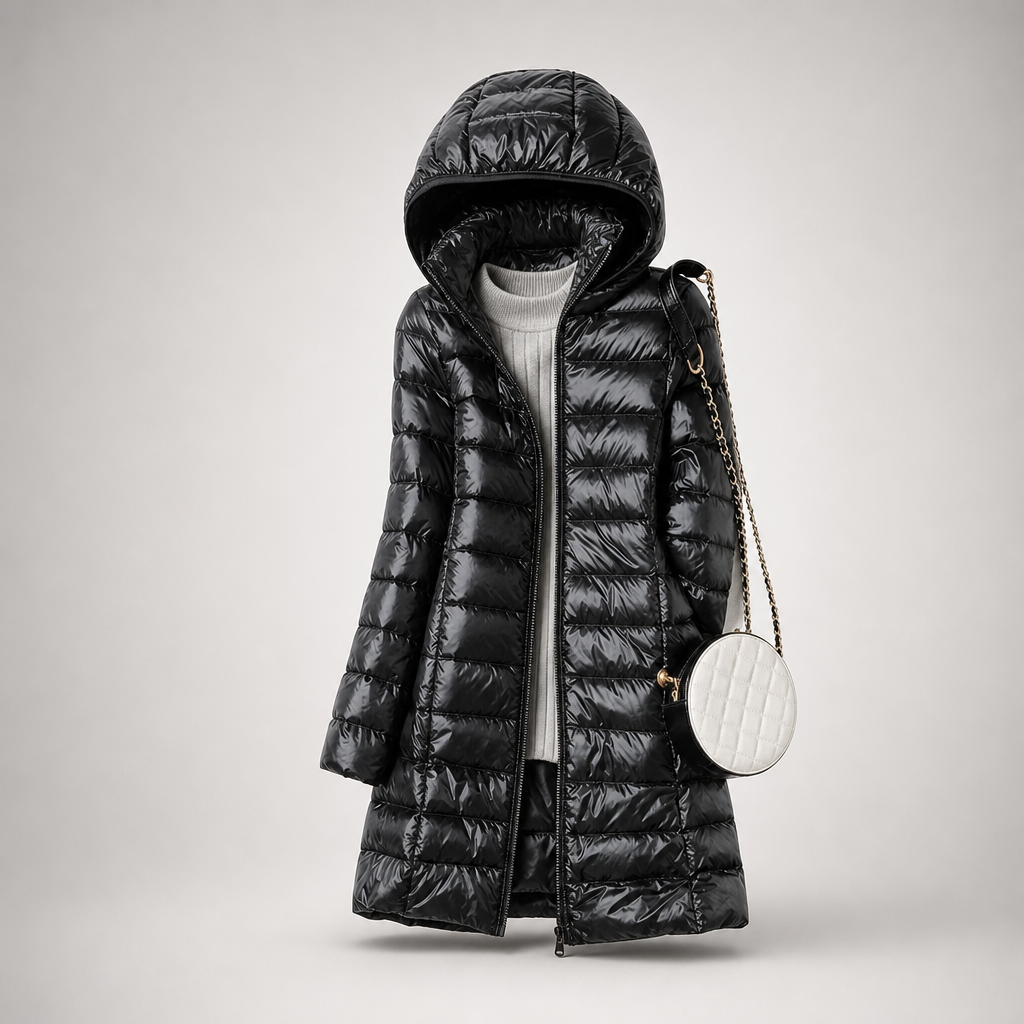 Lisa | Women's Hooded Long Puffer Coat