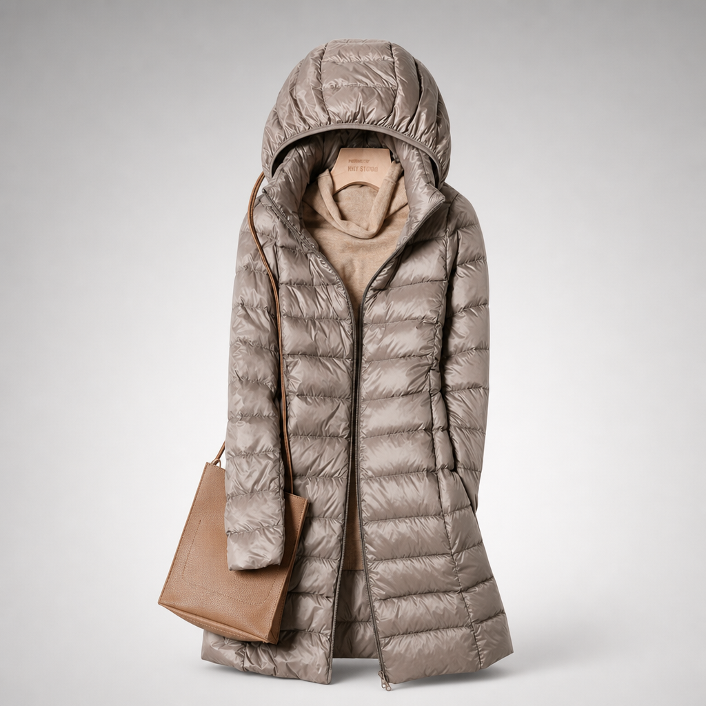 Lisa | Women's Hooded Long Puffer Coat