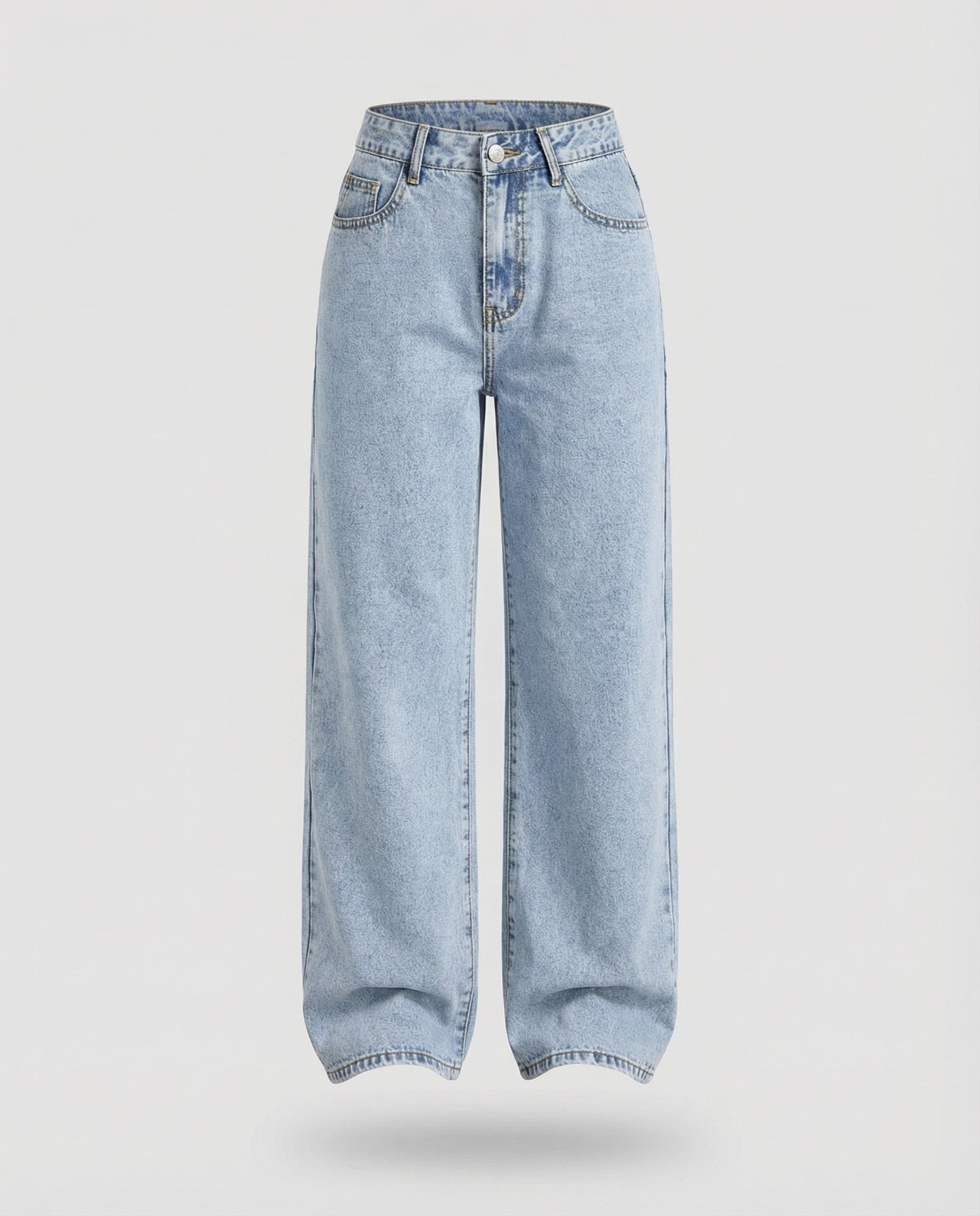 Georgia | Women's High Waisted Straight Leg Jeans