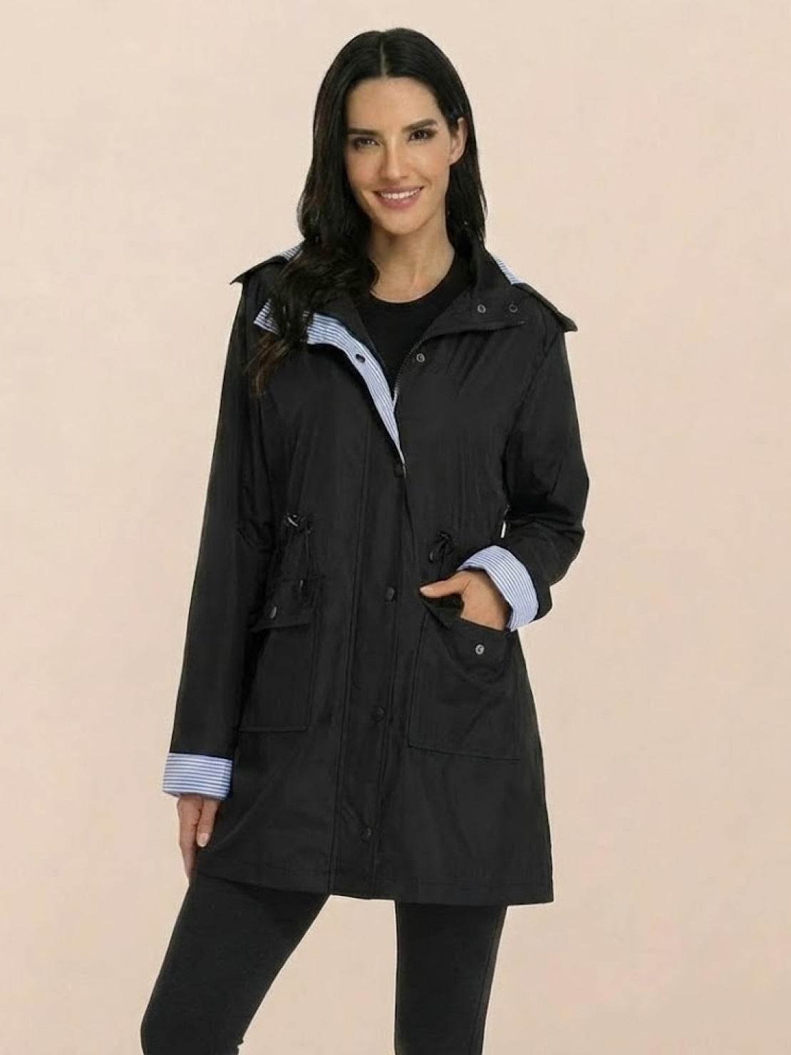 Carolyn | Women's Hooded Anorak Jacket with Hood