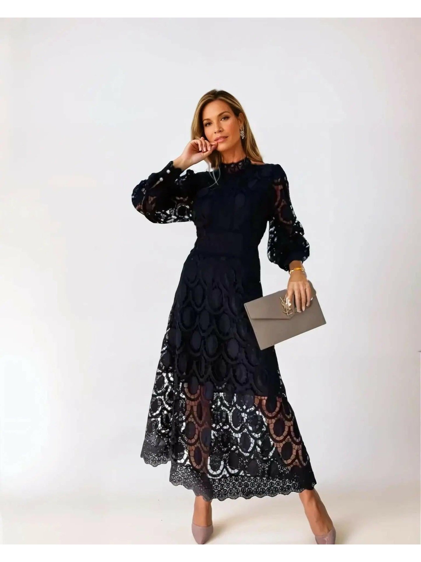 Daisy | Women's Elegant Lace Wedding Guest Dress