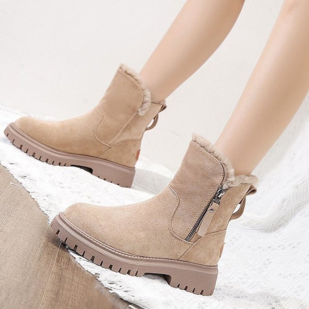 Piper | Women's Cozy Suede Winter Boots