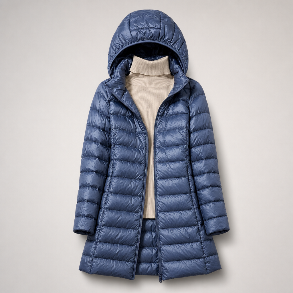 Lisa | Women's Hooded Long Puffer Coat