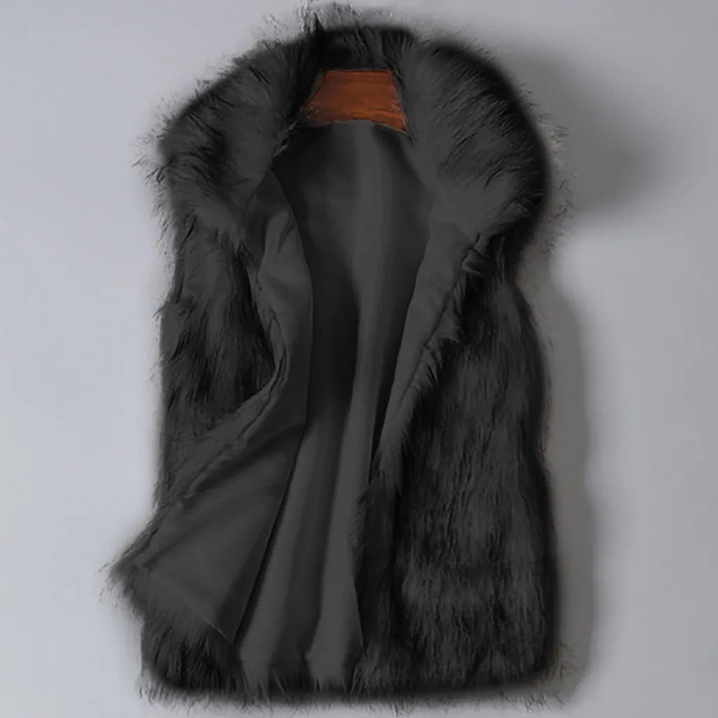Sarah | Women's Luxe Faux Fur Vest Jacket