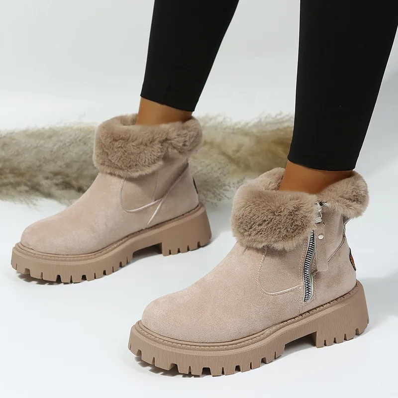 Evie | Women's Lug-Sole Winter Ankle Boots