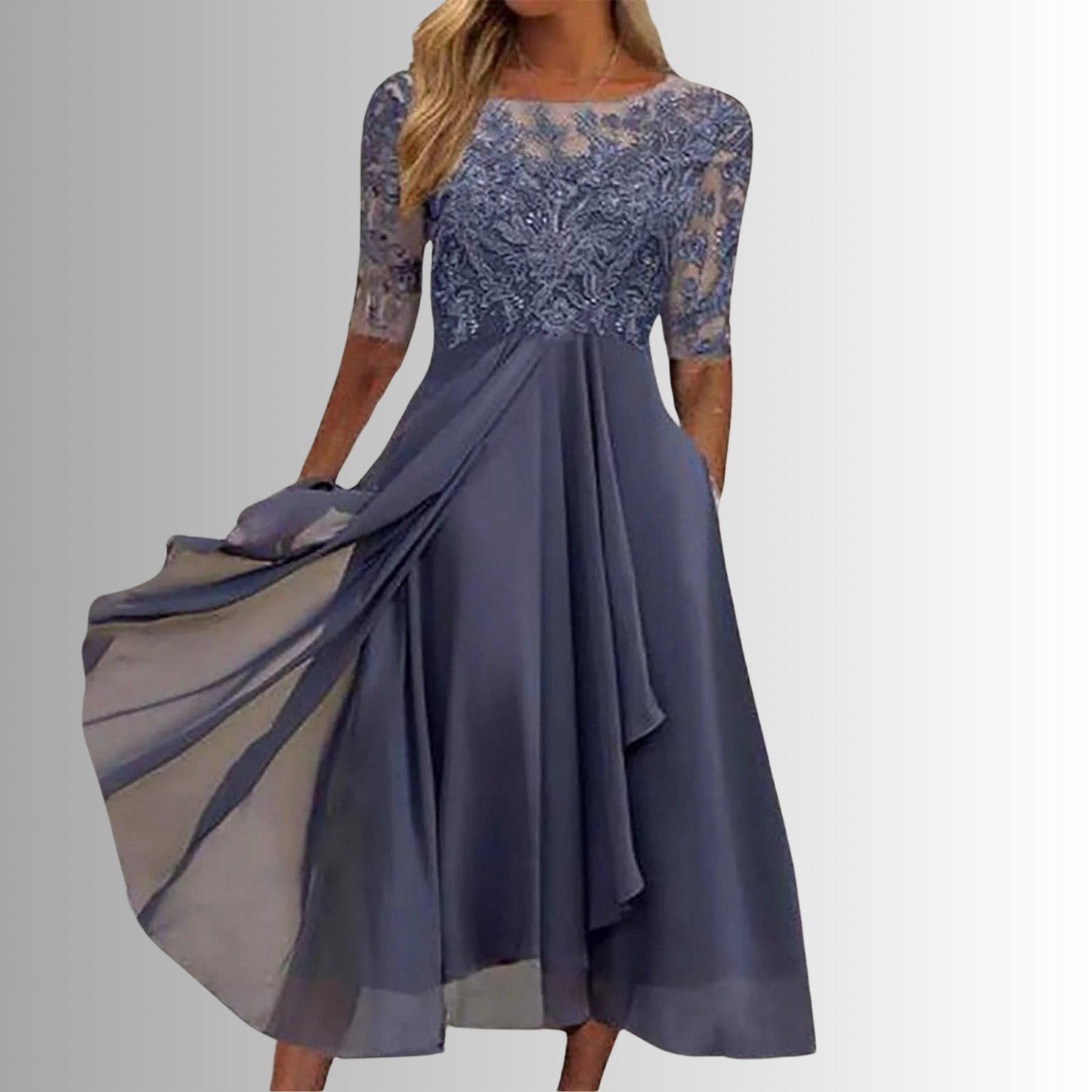 Skye | Women's Flowing Lace Cocktail Dress