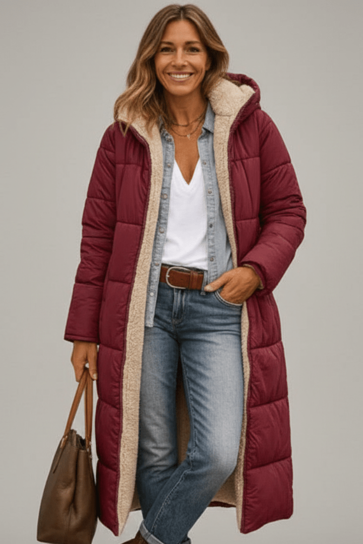 Amber | Women's Hooded Puffer Winter Coat