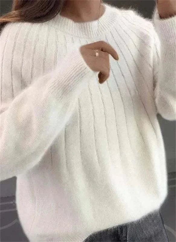Grace | Women's Ribbed Cashmere Sweater
