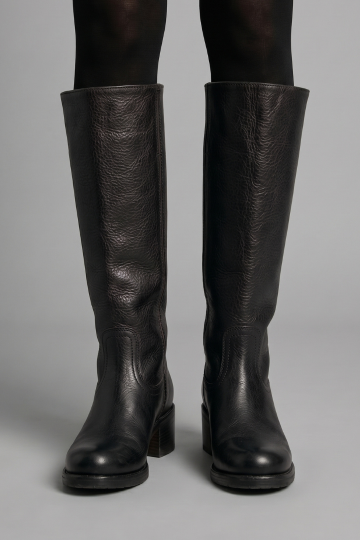 Lesley | Women's Chunky Mid Calf Boots
