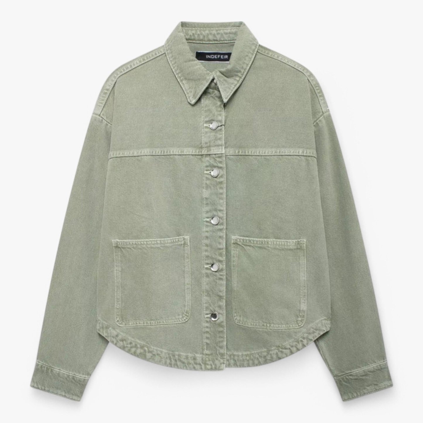 Sarah | Women's Classic Button-Front Denim Jacket