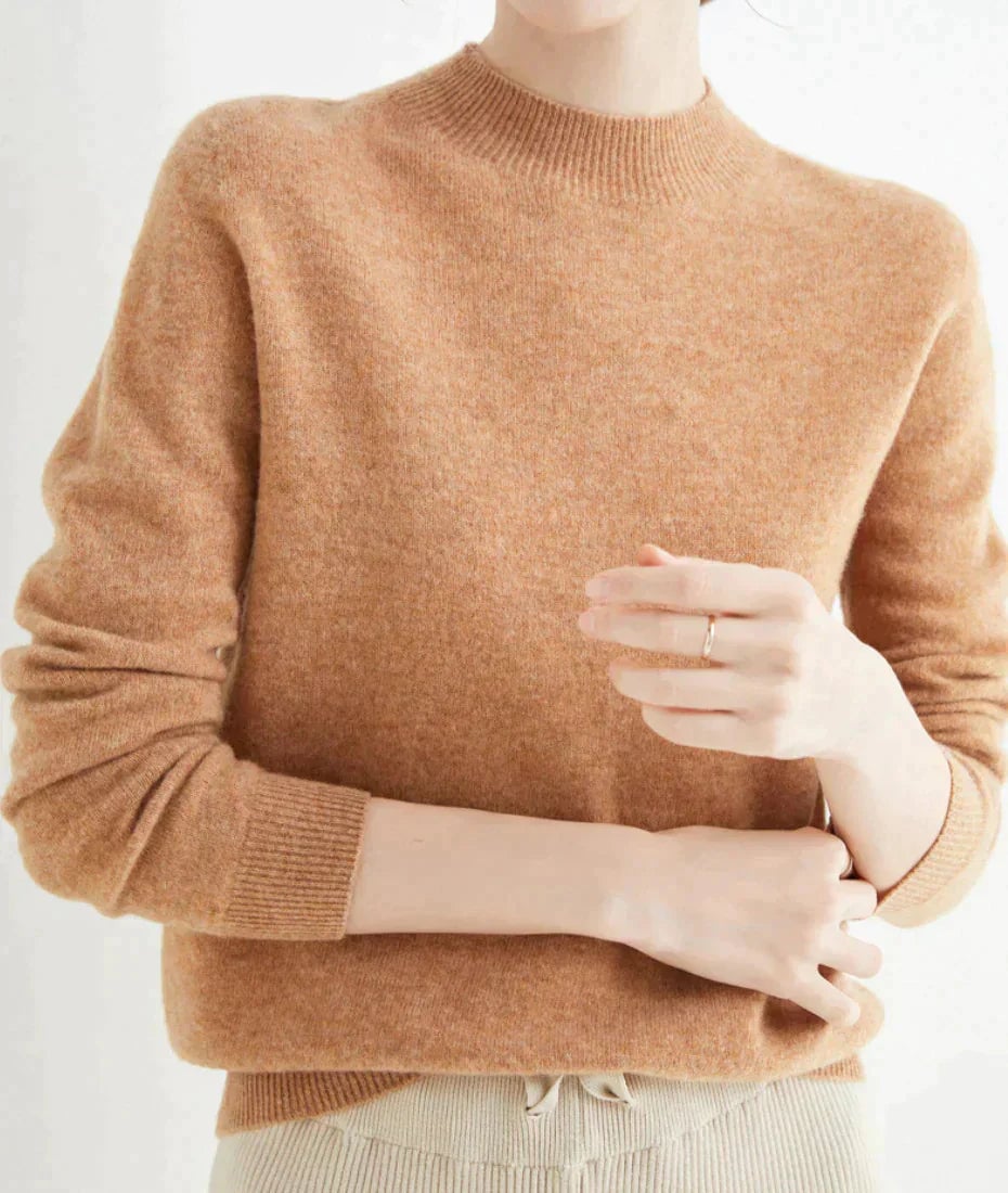 Sophia | Women's Soft Crew Cashmere Sweater