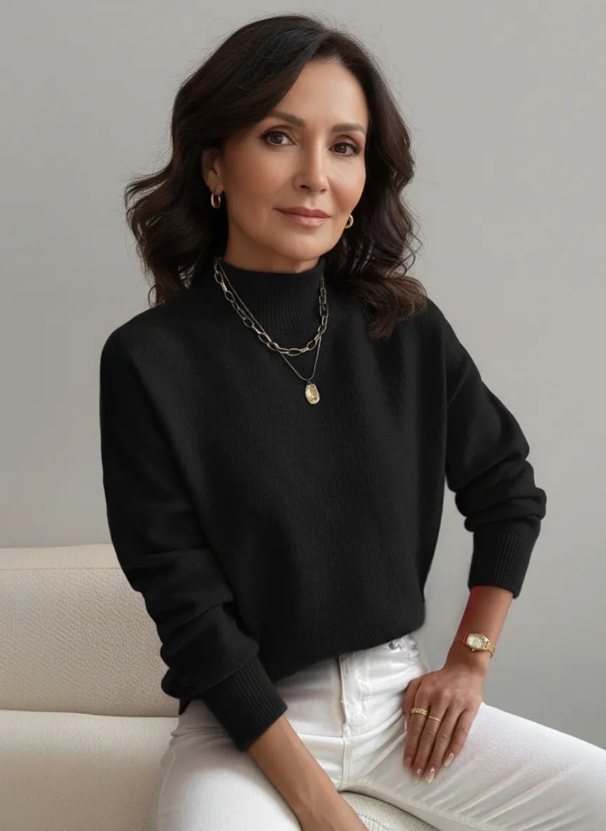 Sandra | Women's Cozy Turtleneck Sweater