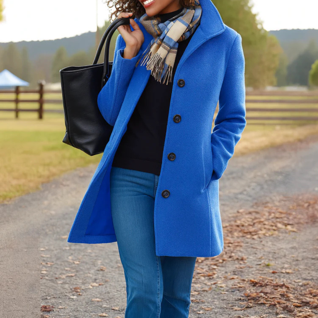 Esme | Women's Classic Button Winter Coat
