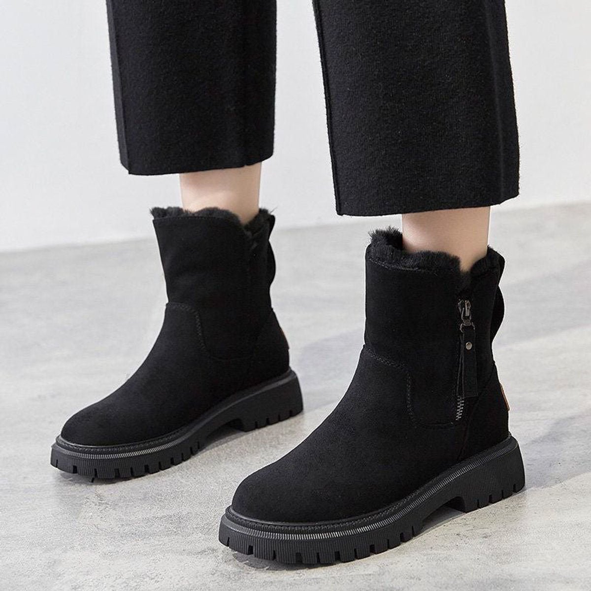 Piper | Women's Cozy Suede Winter Boots