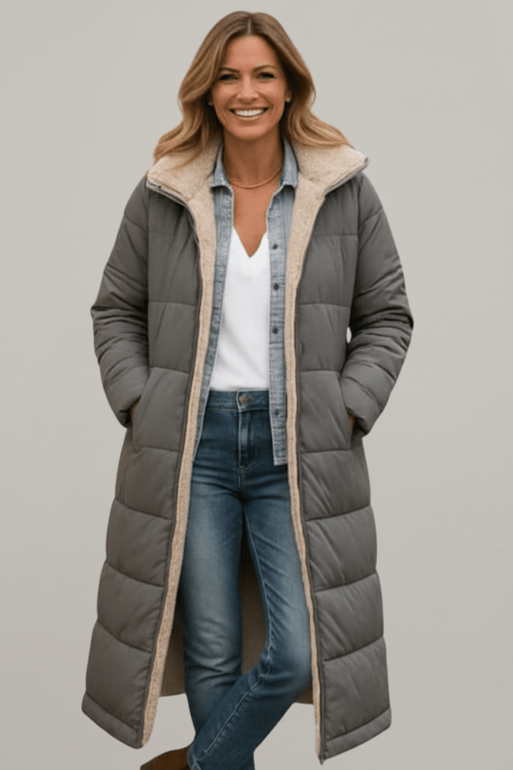 Amber | Women's Hooded Puffer Winter Coat