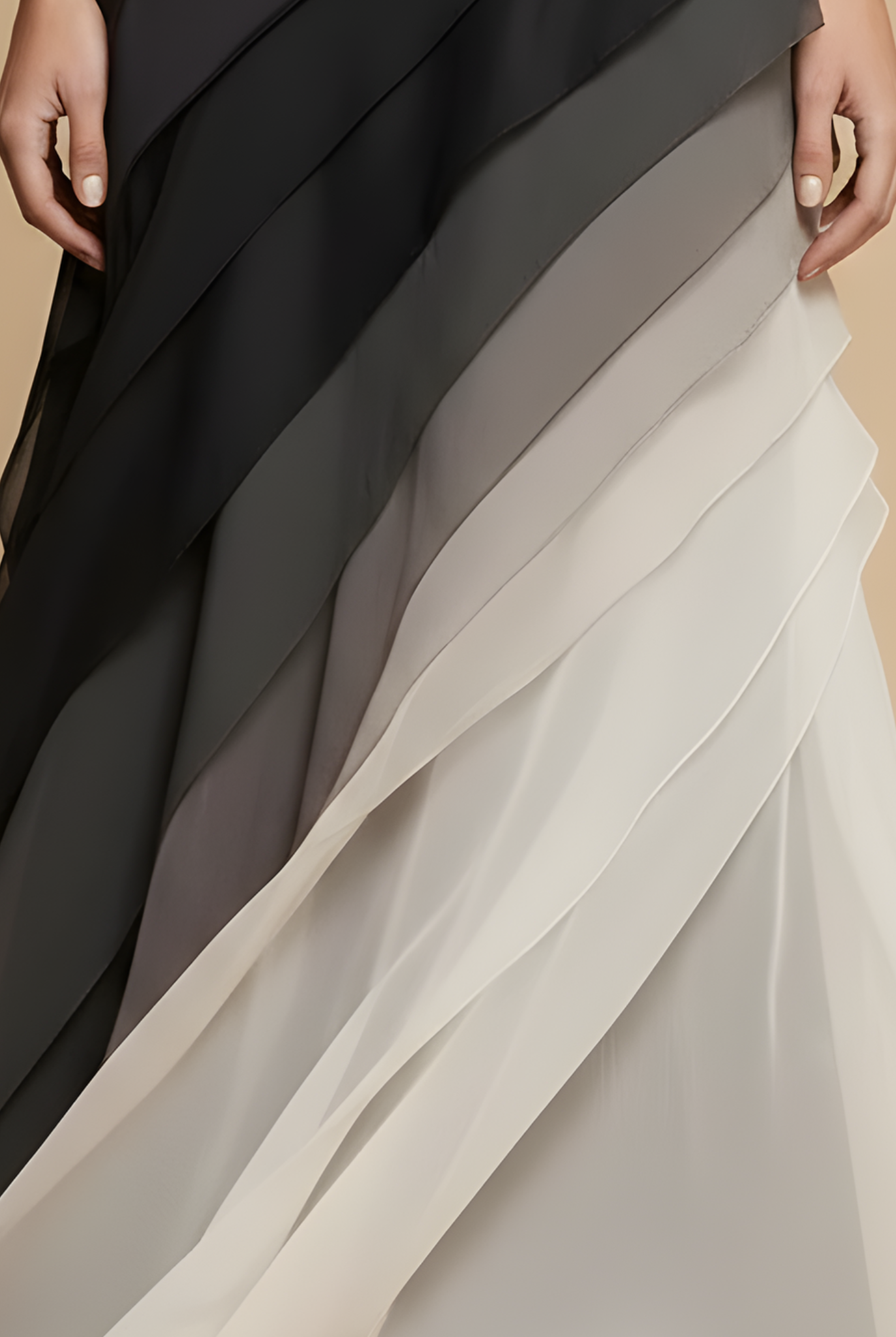 Jane | Women's Tiered Evening Maxi Formal Dress