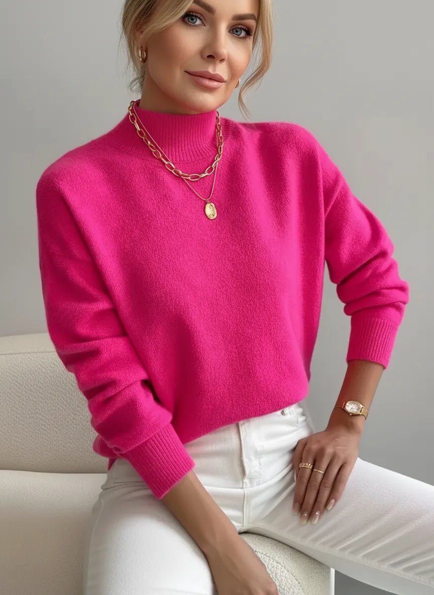 Sandra | Women's Cozy Turtleneck Sweater