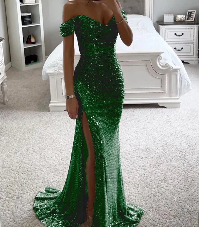 Beatrice | Women's Sequined Evening Maxi Dress