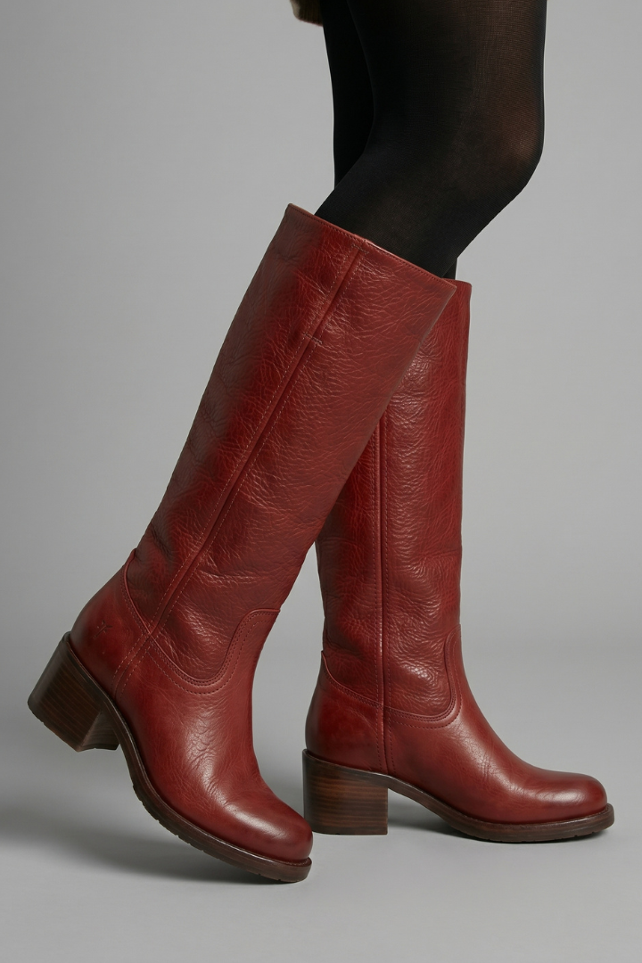 Lesley | Women's Chunky Mid Calf Boots
