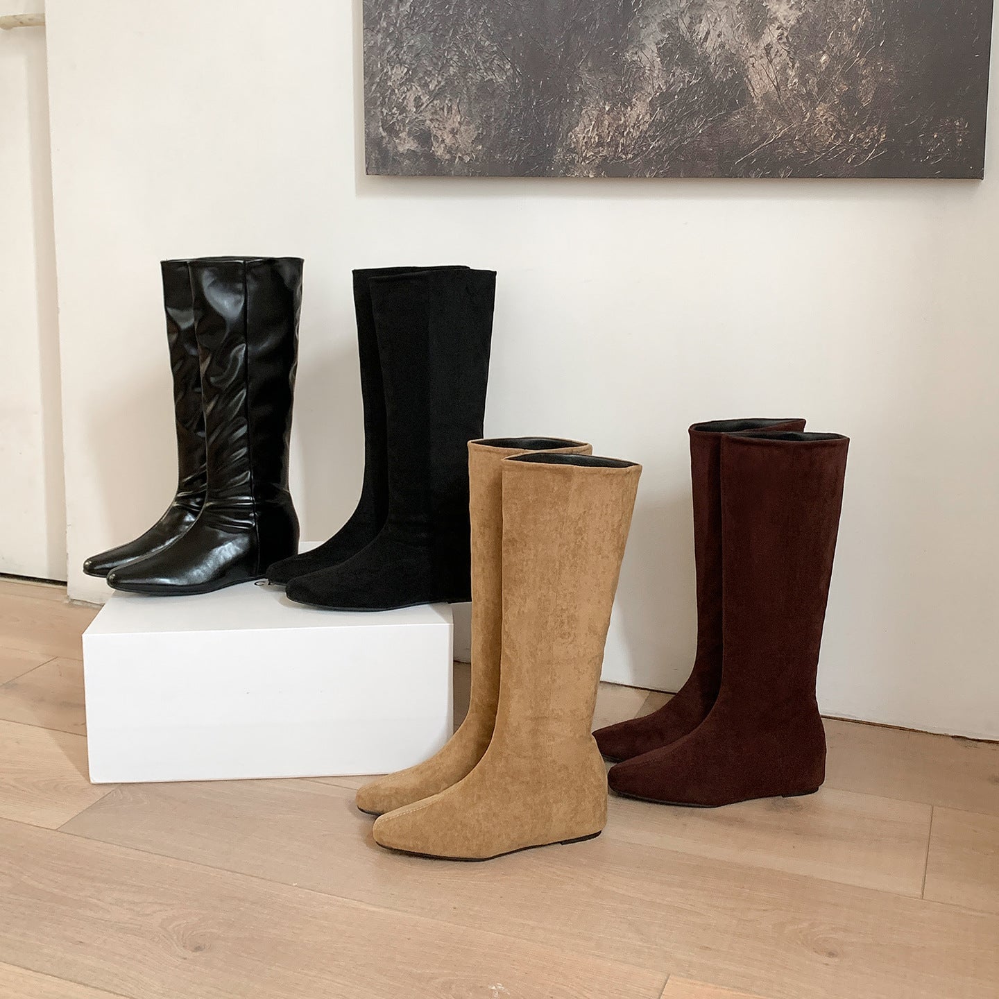 Elizabeth | Women's Slim Knee High Boots