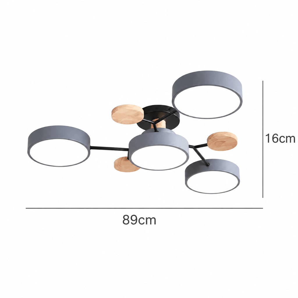 Harper | Modern Round LED Ceiling Light