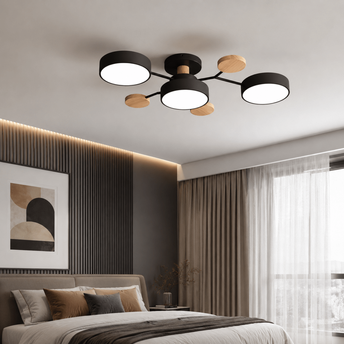 Harper | Modern Round LED Ceiling Light