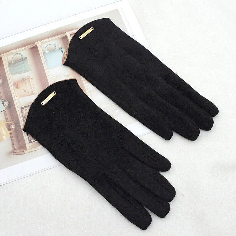 Beatrice | Women's Classic Winter Gloves with Accent