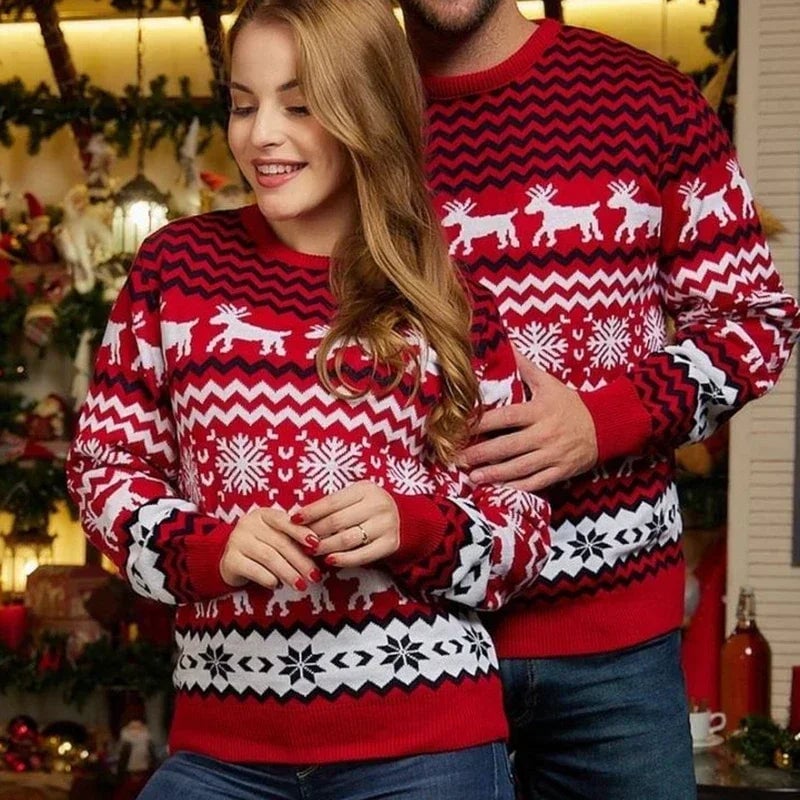 Christine | Women's Festive Drune Weihnachtspullover